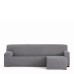 Capa para chaise longue de braço curto esquerdo Eysa TROYA Cinzento 170 x 110 x 310 cm