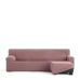 Funda para chaise longue de brazo corto derecho Eysa JAZ Rosa 120 x 120 x 360 cm