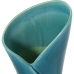 Vase Alexandra House Living Blau Weiß aus Keramik 10 x 14 x 34 cm