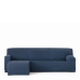 Capa para chaise longue de braço curto esquerdo Eysa TROYA Azul 170 x 110 x 310 cm