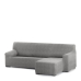 Hoes voor chaise longue met korte armleuning rechts Eysa ROC Lichtgrijs 120 x 120 x 360 cm