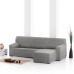 Hoes voor chaise longue met korte armleuning rechts Eysa ROC Lichtgrijs 120 x 120 x 360 cm