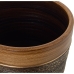 Set of Planters Alexandra House Living Brown Ceramic (3 Pieces)