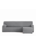 Abdeckung für Chaiselongue mit kurzem Arm rechts Eysa BRONX Grau 110 x 110 x 310 cm