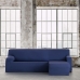 Hoes voor chaise longue met korte armleuning rechts Eysa BRONX Blauw 110 x 110 x 310 cm