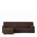 Bezug für Chaiselongue mit kurzem Arm links Eysa BRONX Braun 110 x 110 x 310 cm