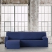 Bezug für Chaiselongue mit kurzem Arm links Eysa BRONX Blau 110 x 110 x 310 cm