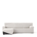 Funda para chaise longue de brazo corto izquierdo Eysa JAZ Blanco 120 x 120 x 360 cm