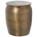 Banqueta Alexandra House Living Dourado Metal 35 x 41 x 35 cm Lapidado