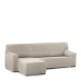 Hoes voor chaise longue met korte armleuning links Eysa ROC Wit 120 x 120 x 360 cm