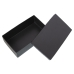 Juego de Cajas Decorativas Alexandra House Living Negro Metal 22 x 7 x 14 cm