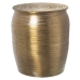 Banqueta Alexandra House Living Dourado Metal 35 x 41 x 35 cm Lapidado