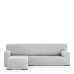 Hoes voor chaise longue met korte armleuning links Eysa ULISES Parelgrijs 110 x 110 x 310 cm