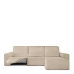 Hoes voor chaise longue met korte armleuning rechts Eysa ROC Beige 120 x 120 x 360 cm