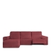 Hoes voor chaise longue met korte armleuning links Eysa ROC Tegel 120 x 120 x 360 cm