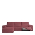 Hoes voor chaise longue met korte armleuning links Eysa ROC Tegel 120 x 120 x 360 cm