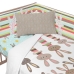 Cot protector HappyFriday Moshi Moshi Rabbit family Multicolour 210 x 40 cm