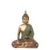 Figurka Dekoracyjna Alexandra House Living Czerwony Kolor Zielony Złoty Plastikowy Budda 13 x 23 x 30 cm