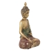 Decoratieve figuren Alexandra House Living Rood Groen Gouden Plastic Boeddha 13 x 23 x 30 cm