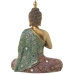 Figurine Décorative Alexandra House Living Rouge Vert Doré Plastique Buda 18 x 30 x 38 cm