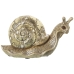 Decorative Figure Alexandra House Living Golden Acrylic Plastic Melamin Snail