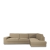 Sofa cover Eysa JAZ Beige 110 x 120 x 500 cm