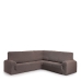 Sofa Cover Eysa ROC Brown 110 x 120 x 600 cm Corner-cupboard