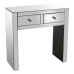 Console Alexandra House Living Transparant Kristal Spiegel 80 x 80 x 35 cm