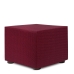 Hoes voor poef Eysa JAZ Bordeaux 65 x 65 x 65 cm