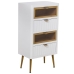 Cassettiera Alexandra House Living Bianco Marrone Dorato Legno 45 x 88 x 30 cm