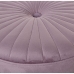 Pouf Alexandra House Living Rose Doré Velours Bois 12 x 43 x 40 cm