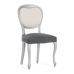 Housse de Chaise Eysa BRONX Gris foncé 50 x 5 x 50 cm 2 Unités