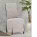 Stol täcka Eysa VALERIA Beige 40 x 135 x 45 cm 2 antal