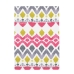 Karklud HappyFriday Ikat Multifarvet 70 x 50 cm (2 enheder)