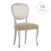 Stoelhoes Eysa JAZ Beige 50 x 5 x 50 cm 2 Stuks