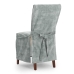 Housse de Chaise Eysa TURIN Gris perlé 40 x 135 x 45 cm 2 Unités