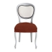 Chair Cover Eysa ULISES Terracotta 50 x 5 x 50 cm 2 Units