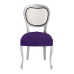 Chair Cover Eysa ULISES Purple 50 x 5 x 50 cm 2 Units