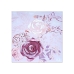 Quadro Romimex Rosa Tela Rose 60 x 60 x 3 cm