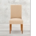 Stol täcka Eysa TROYA Beige 50 x 55 x 50 cm 2 antal