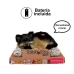 Knuffel met Geluid Alexandra House Living Grijs Hond 14 x 6 x 13 cm Mini