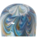 Vaso Alexandra House Living Azul Branco Cristal 18 x 18 x 20 cm