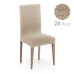 Stoleovertræk Eysa ROC Beige 50 x 60 x 50 cm 2 enheder