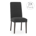 Chair Cover Eysa THOR Dark grey 50 x 55 x 50 cm 2 Units