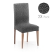 Chair Cover Eysa ROC Dark grey 50 x 60 x 50 cm 2 Units