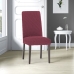 Stol täcka Eysa THOR Bordeaux 50 x 55 x 50 cm 2 antal