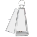 Lanterns Alexandra House Living Silver Steel 12 x 25 x 12 cm 18 x 53 x 18 cm 17 x 39 x 17 cm Candleholder 3 Pieces