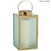 Lantern Alexandra House Living Golden Steel 16 x 30 x 16 cm Candleholder