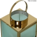 Lantern Alexandra House Living Golden Steel 16 x 30 x 16 cm Candleholder