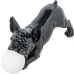 Bordlampe Alexandra House Living Sort Akryl Plastik Melamin 47 x 23 x 20 cm Hund